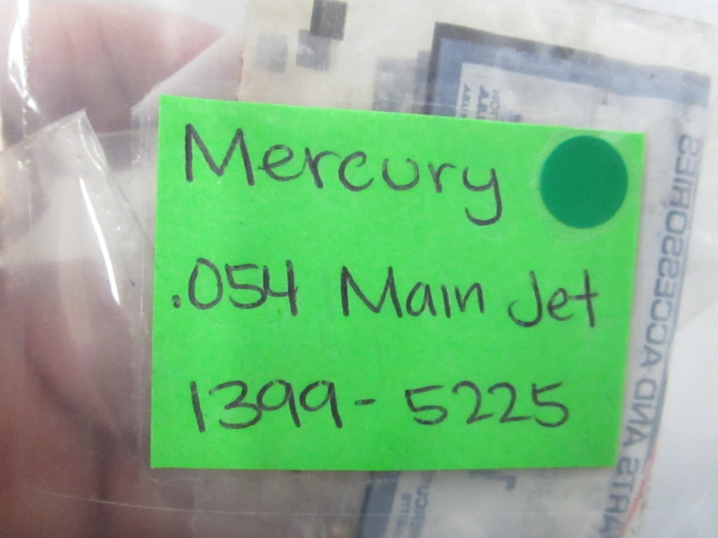 NEW OEM (LOT OF 4) 1399-5225 Mercury Quicksilver .054 Main Jet 0810
