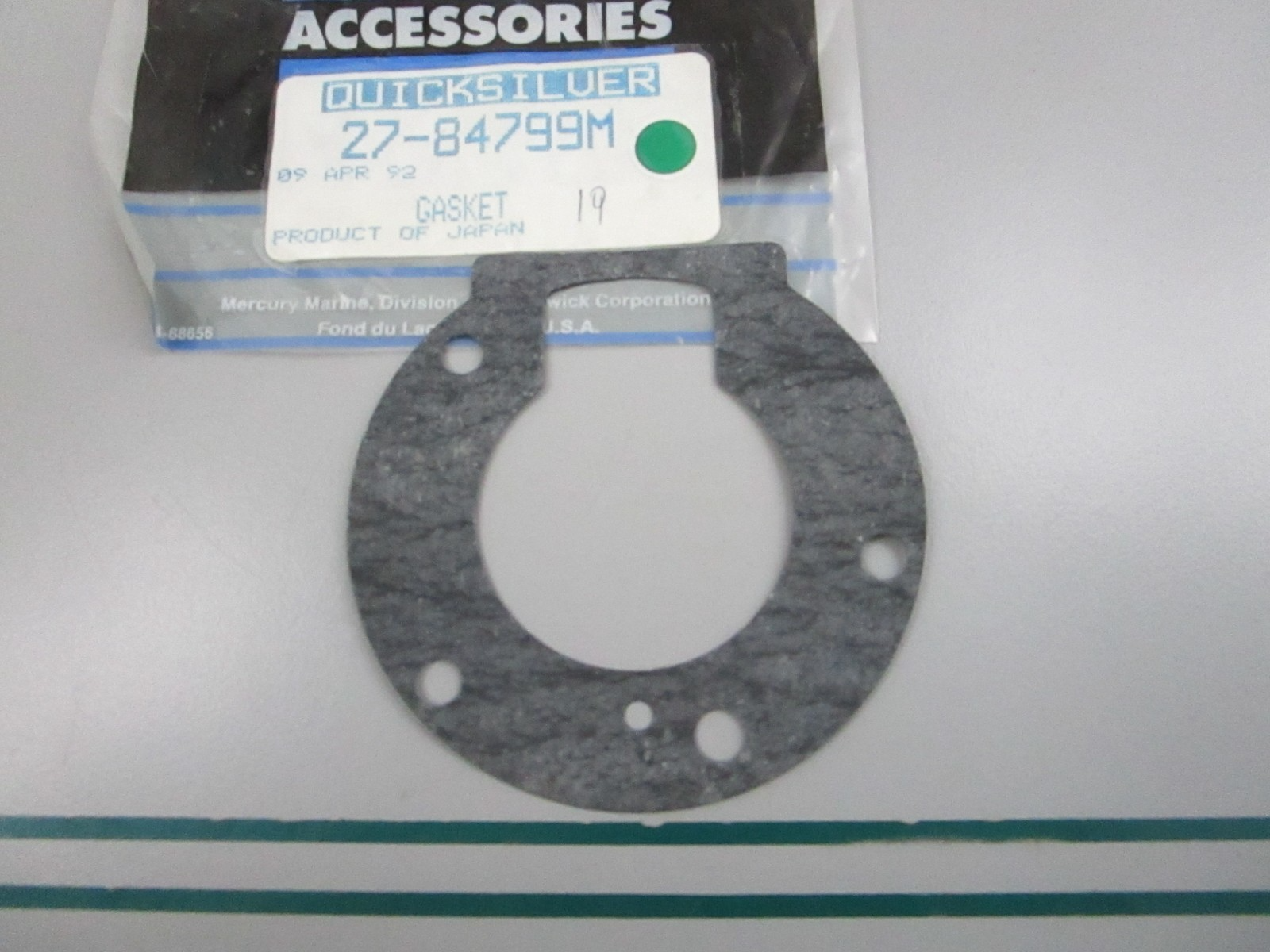 NEW OEM 27-84799M Mercury Quicksilver Gasket 0810