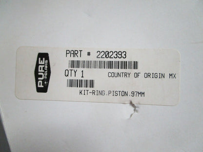 NEW OEM 2202393 Polaris Piston Ring Kit 0820