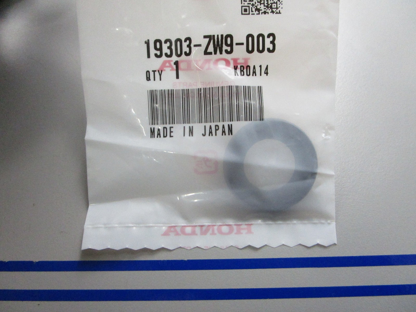 *NEW OEM* 0810 Honda Rubber Ring 19303-ZW9-003