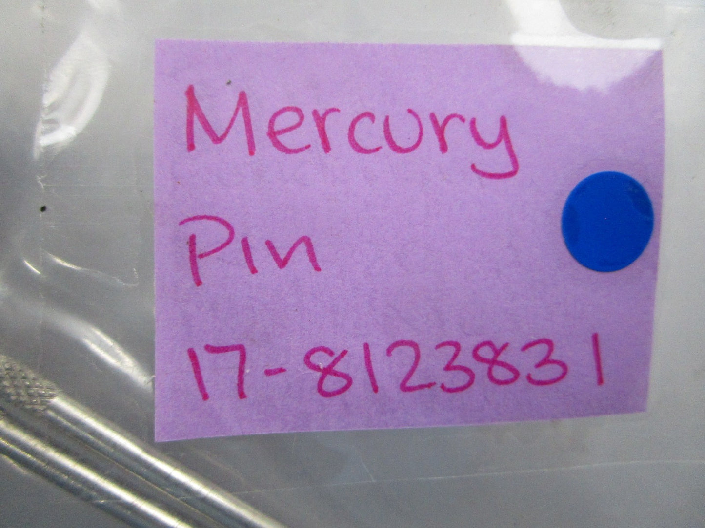 NEW OEM 17-8123831 Mercury Quicksilver Pin 0810