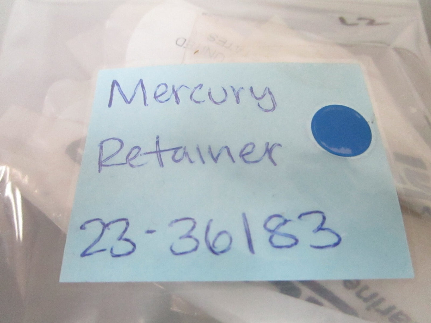 *NEW OEM* (LOT OF 2) 0810 Mercury Quicksilver Retainer 23-36183