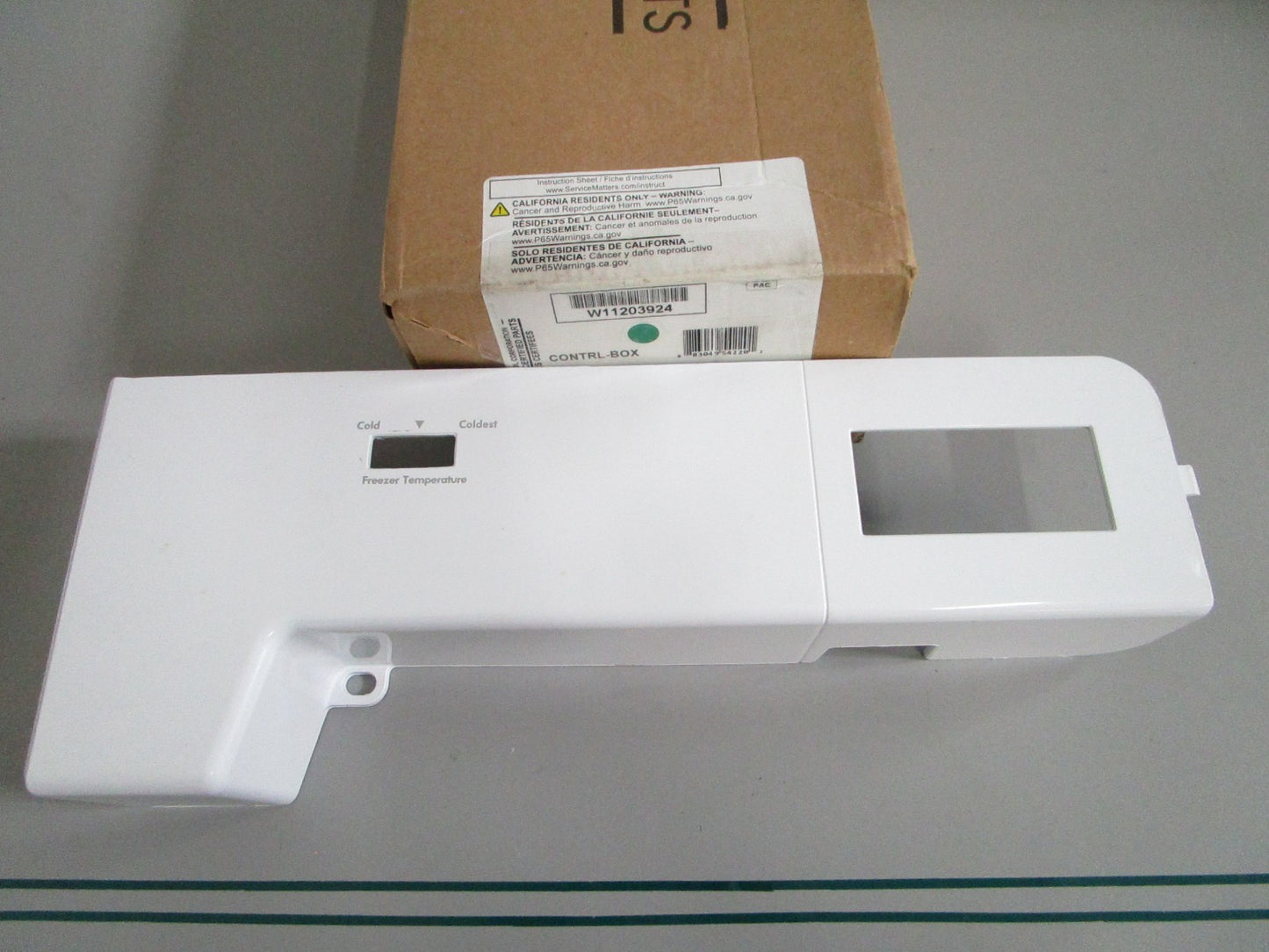 NEW OEM W11203924 Whirlpool Control Box 0820