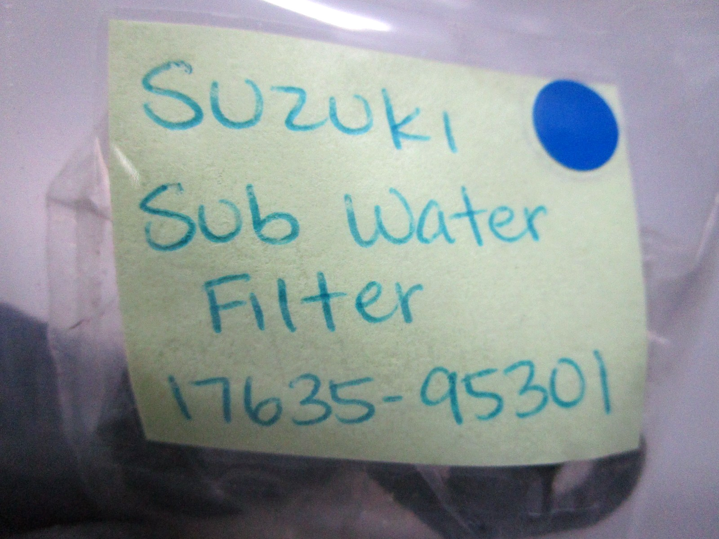 *NEW OEM* 0810 Suzuki Sub Water Filter 17635-95301