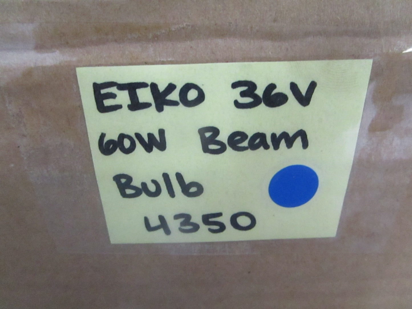 *NEW OEM* (LOT OF 2) 0820 EIKO 36V 60W Beam Bulb 4350