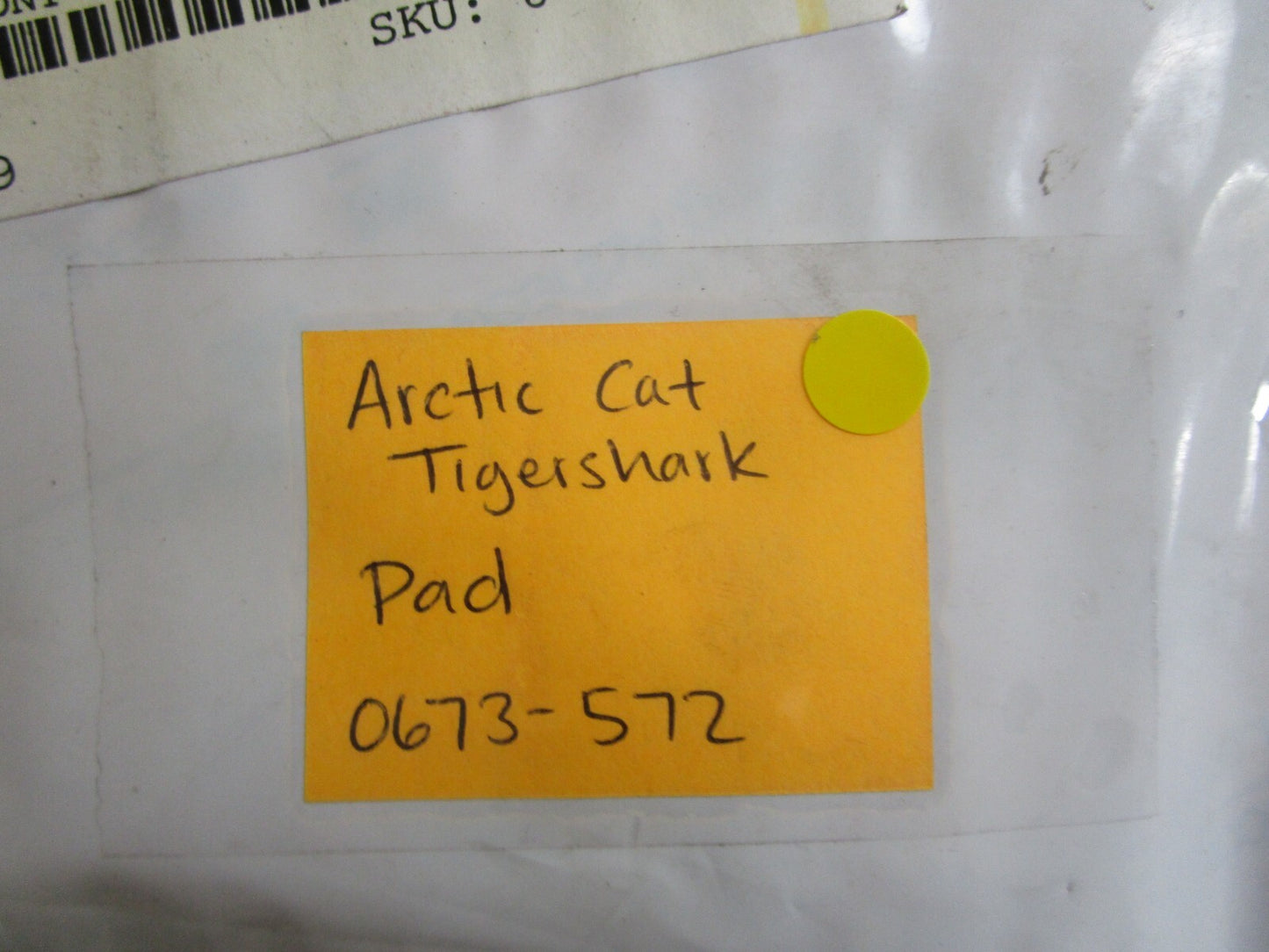 *NEW OEM* 0810 Arctic Cat Tigershark Pad 0673-572