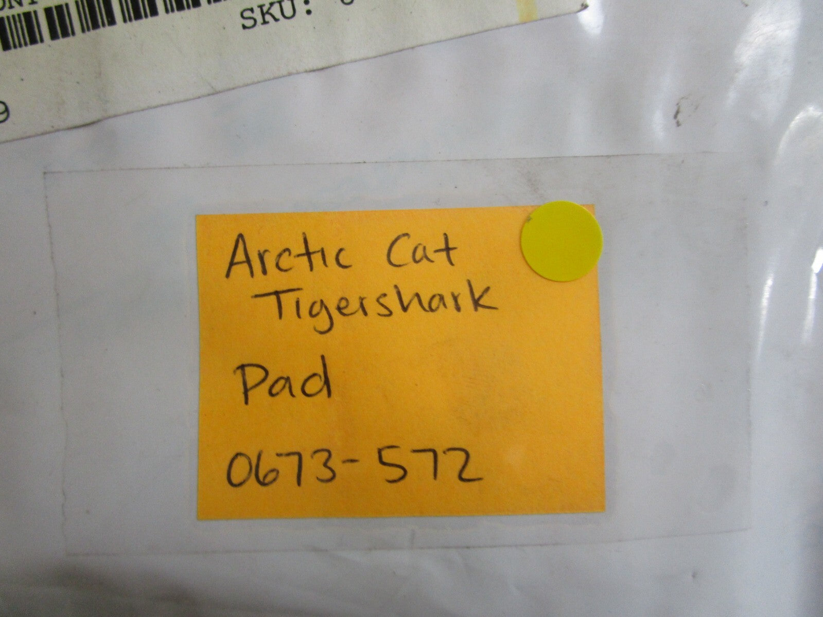 *NEW OEM* 0810 Arctic Cat Tigershark Pad 0673-572