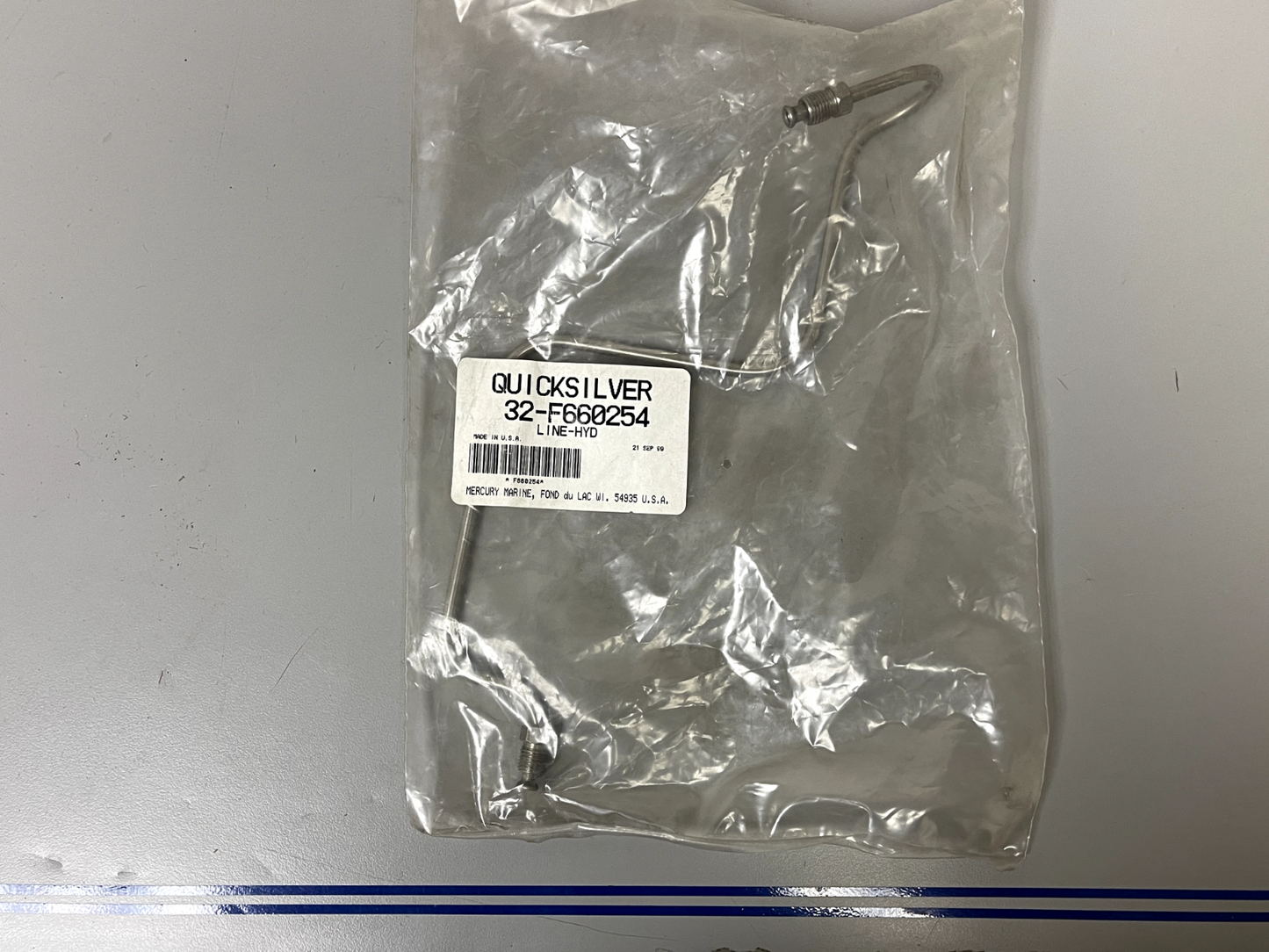 *NEW OEM* 0670 Mercury Quicksilver Hydraulic Line 32-F660254 F660254