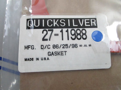 *NEW OEM* 0810 Mercury Quicksilver Gasket 27-11988