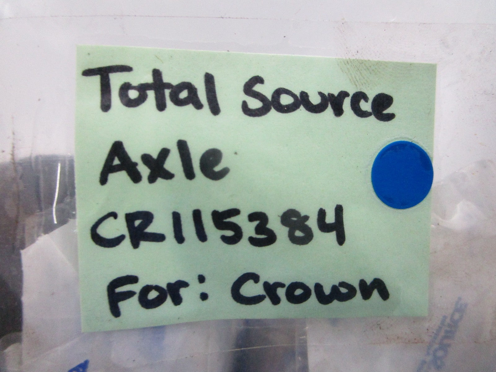 *NEW* 0810 Total Source Axle CR115384 For: Crown