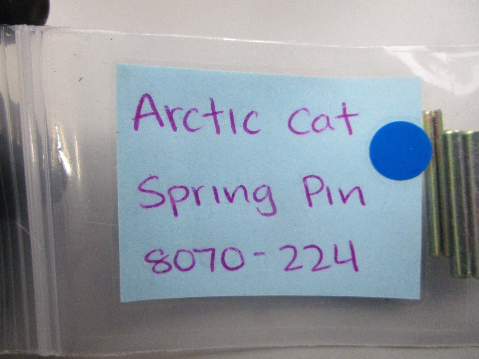 NEW OEM (LOT OF 3) 8070-224 Arctic Cat Spring Pin 0810