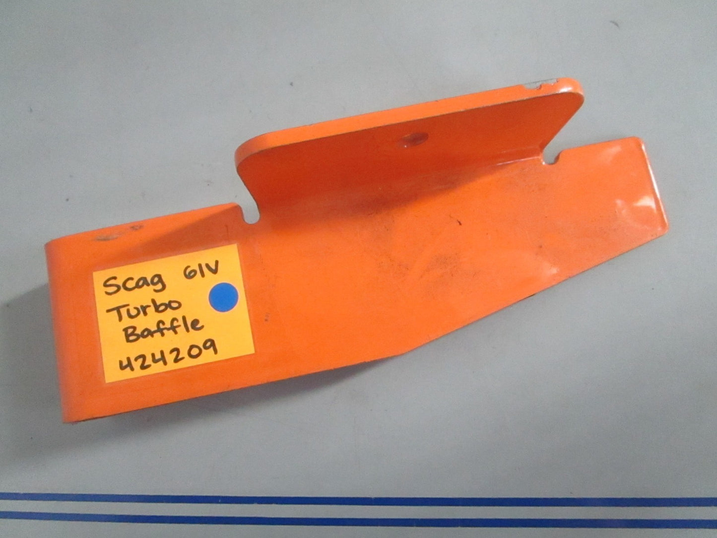NEW OEM 424209 Scag 61V Turbo Baffle 0820