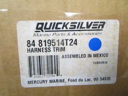 *NEW OEM* 0820 Mercury Quicksilver Trim Harness 84-819514T24