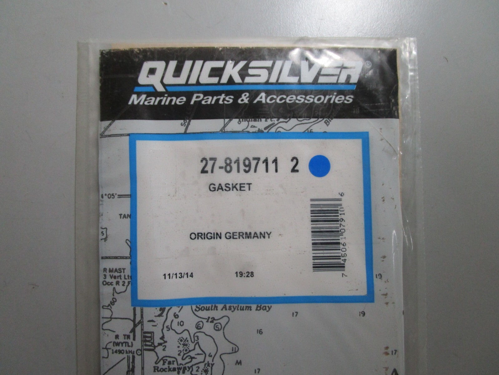 *NEW OEM* 0810 Mercury Quicksilver Gasket 27-819711 2