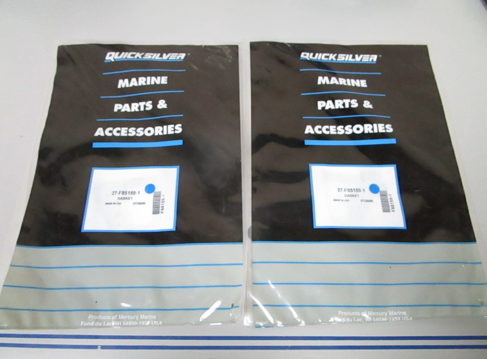 *NEW OEM* (LOT OF 2) 0810 Mercury Quicksilver Gasket 27-F85159-1