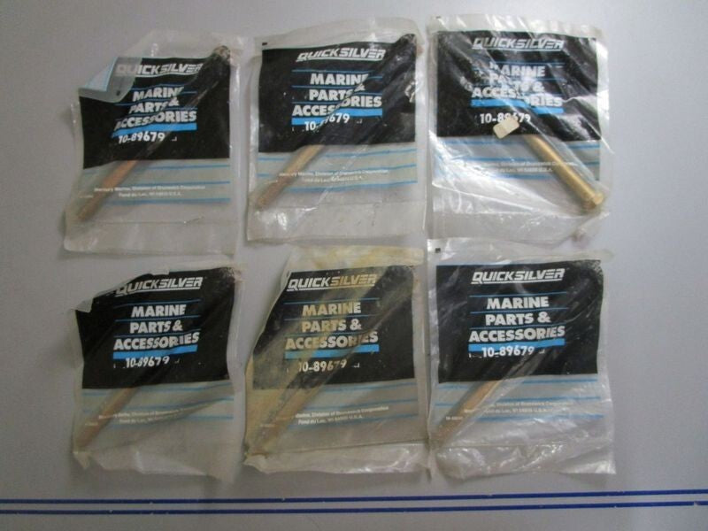 *NEW OEM* (LOT OF 6) 0770 Mercury Quicksilver Screw 10-89679
