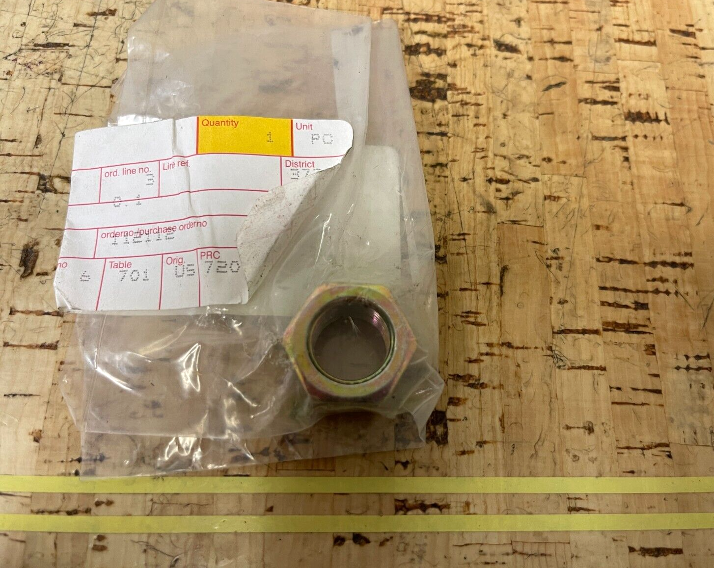 *NEW OEM* 0810 Volvo Penta Nut 3852021