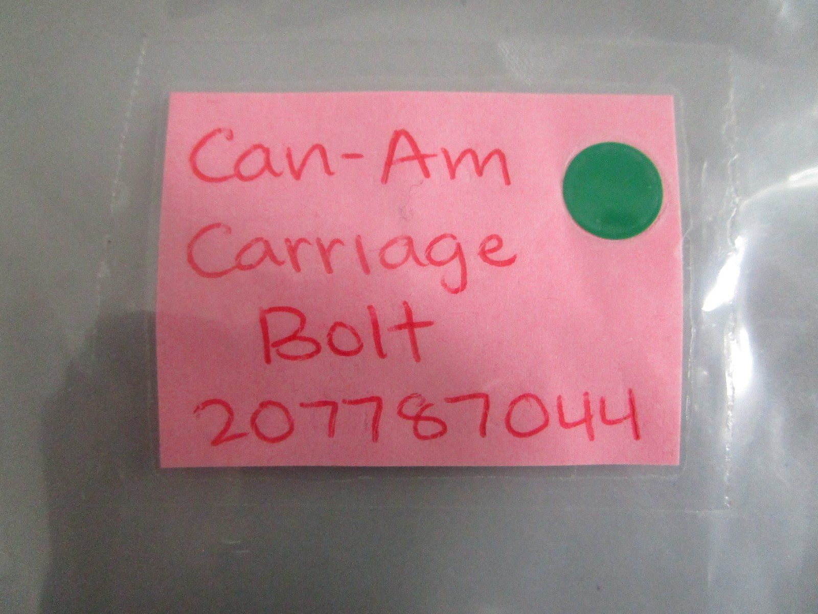 NEW OEM (LOT OF 9) 207787044 Can-Am Carriage Bolt 0820