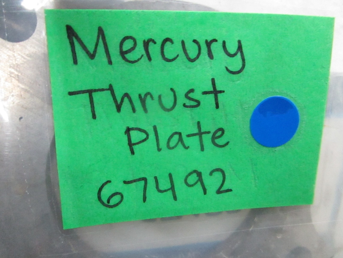 *NEW OEM* 0810 Mercury Quicksilver Thrust Plate 67492