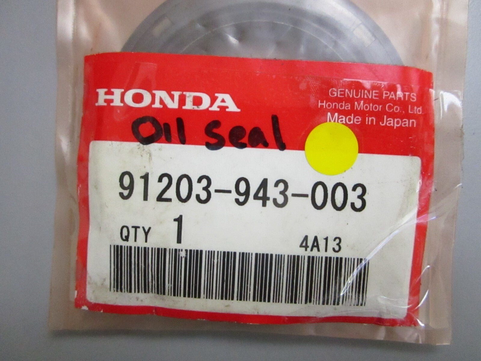*NEW OEM* 0810 Honda Oil Seal 91203-943-003