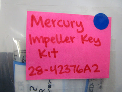NEW OEM 28-42376A2 Mercury Quicksilver Impeller Key Kit 0810