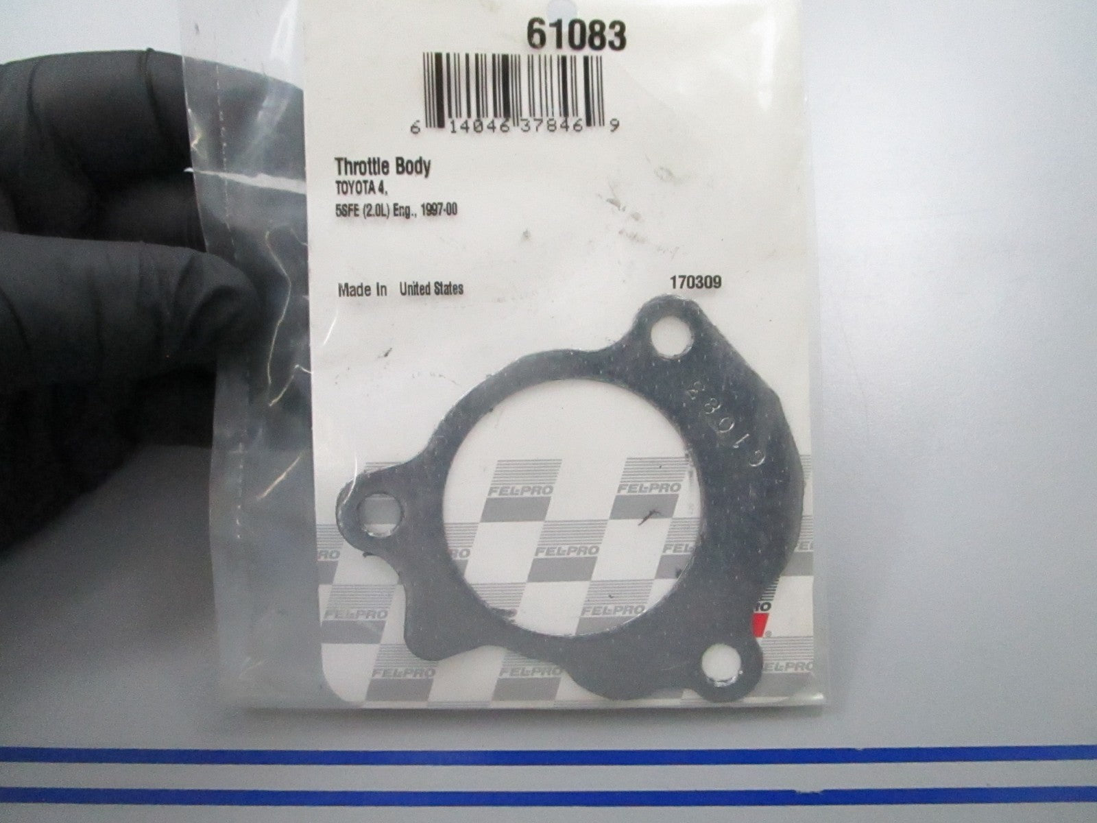 *NEW* 0810 Fel-Pro Throttle Body Gasket 61083