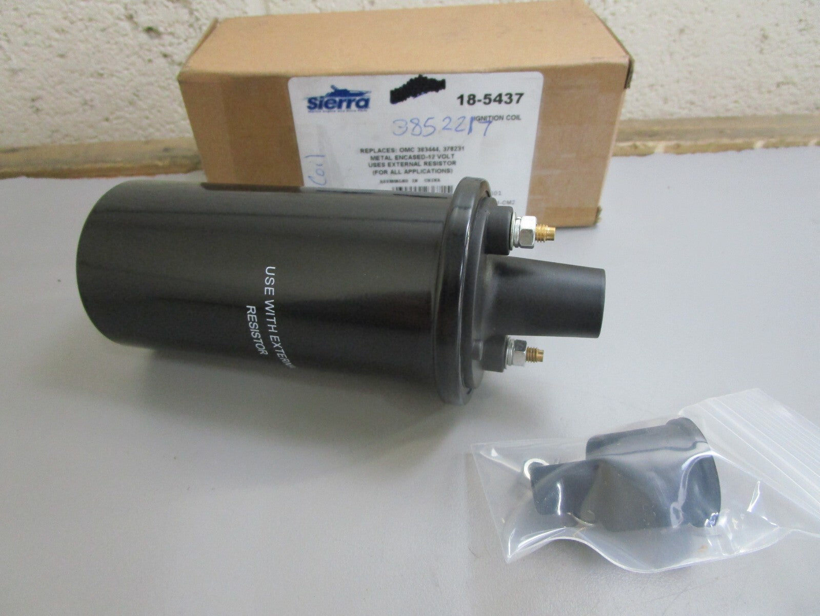 *NEW* 0820 Sierra Ignition Coil 18-5437 Replaces: 383444, 378231