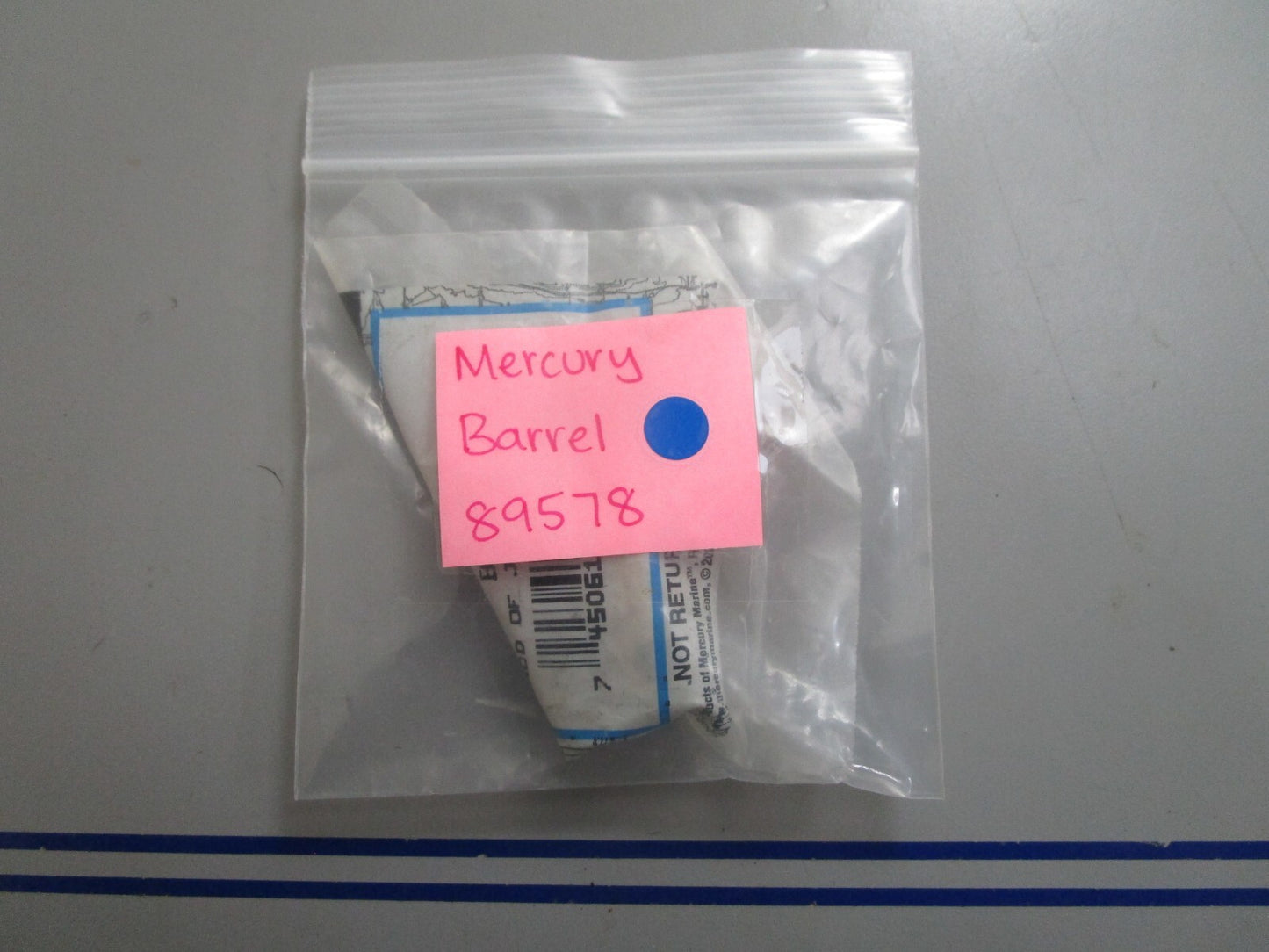 *NEW OEM* 0810 Mercury Quicksilver Barrel 89578