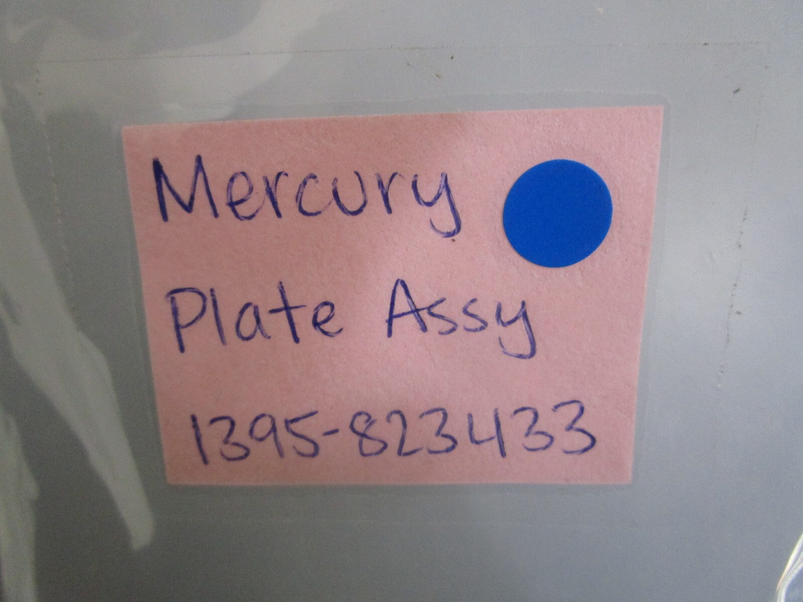 *NEW OEM* 0820 Mercury Quicksilver Plate Assy 1395-823433