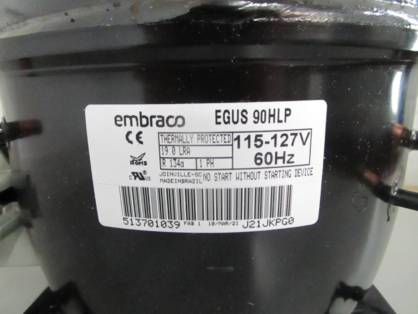 *NEW OEM* 0820 Electrolux Compressor Kit 5304475102