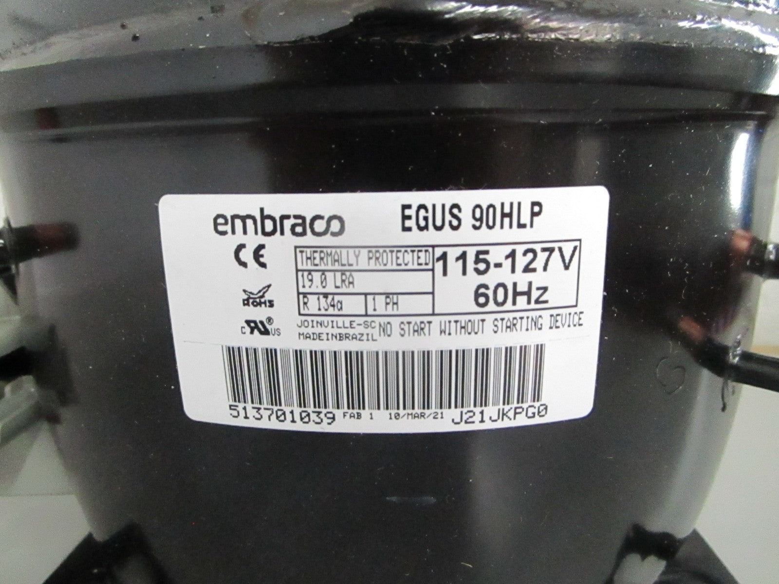 *NEW OEM* 0820 Electrolux Compressor Kit 5304475102