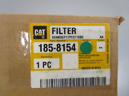 CAT Caterpillar NEW OEM Cabin Air Filter 185-8154 320C 325C 330C 0810