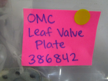 *NEW OEM* 0750 OMC Johnson Evinrude LEAF VALVE PLATE 386842 0386842