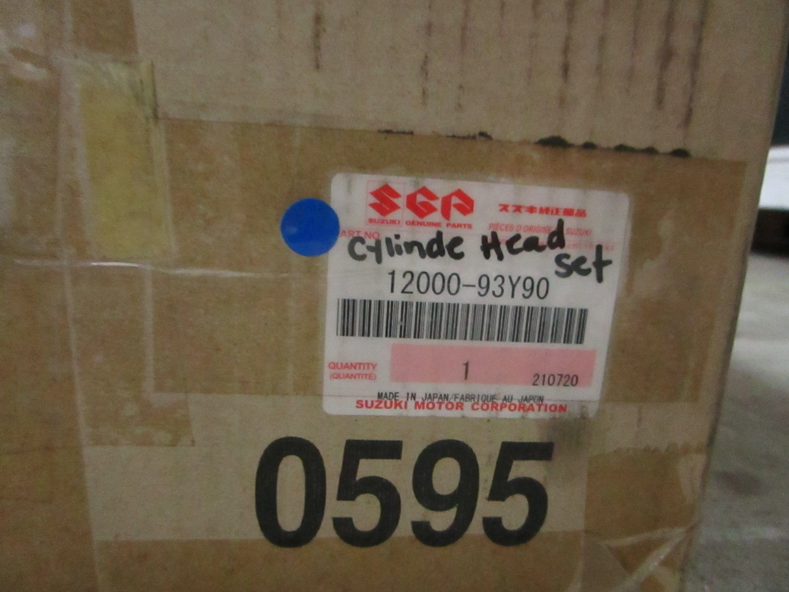 *NEW OEM* 0720 Suzuki DF 250 275 Port Cylinder Head Assembly 12000-93Y90