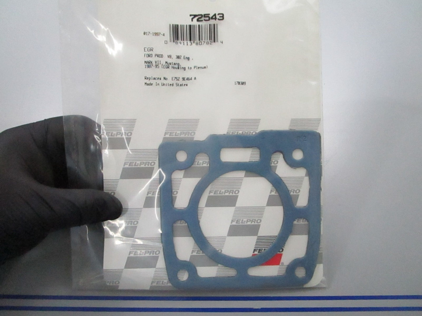 *NEW* 0810 Fel-Pro Throttle Body Gasket 72543