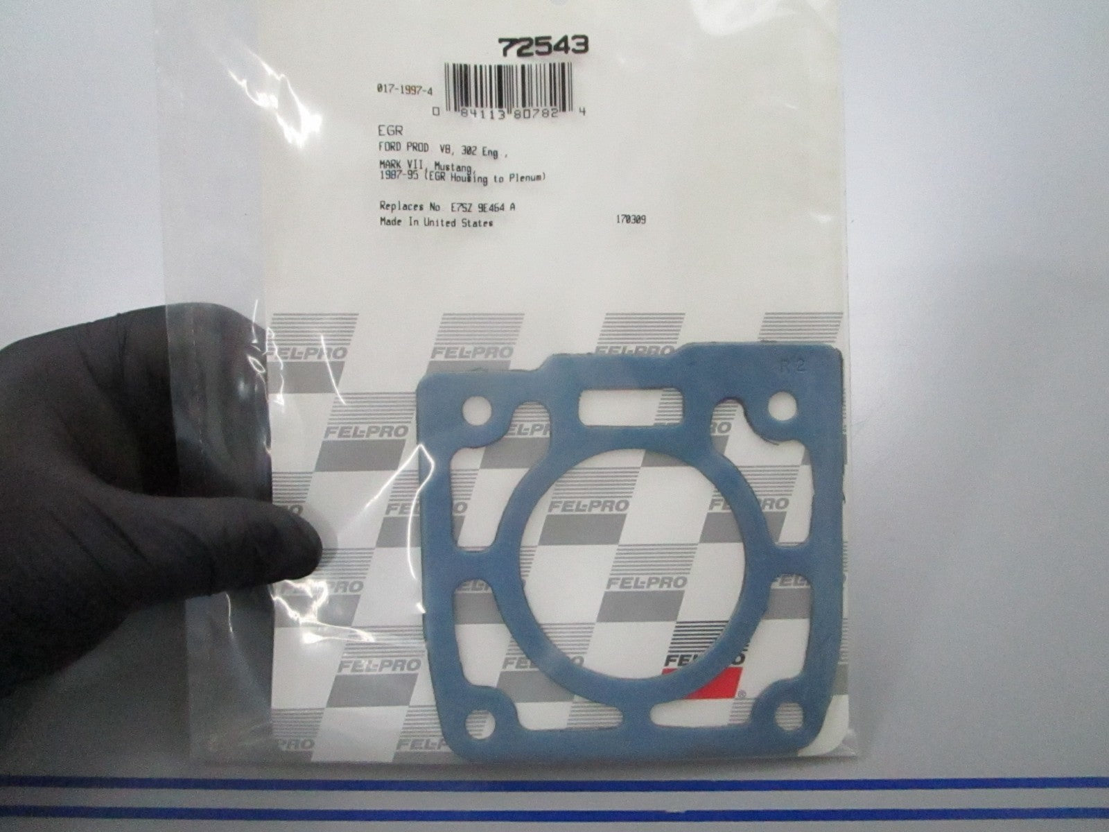 *NEW* 0810 Fel-Pro Throttle Body Gasket 72543