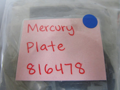 *NEW OEM* 0810 Mercury Quicksilver Plate 816478