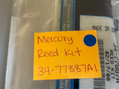 *NEW OEM* 0720 Mercury Quicksilver Reed Kit 34-77887A1