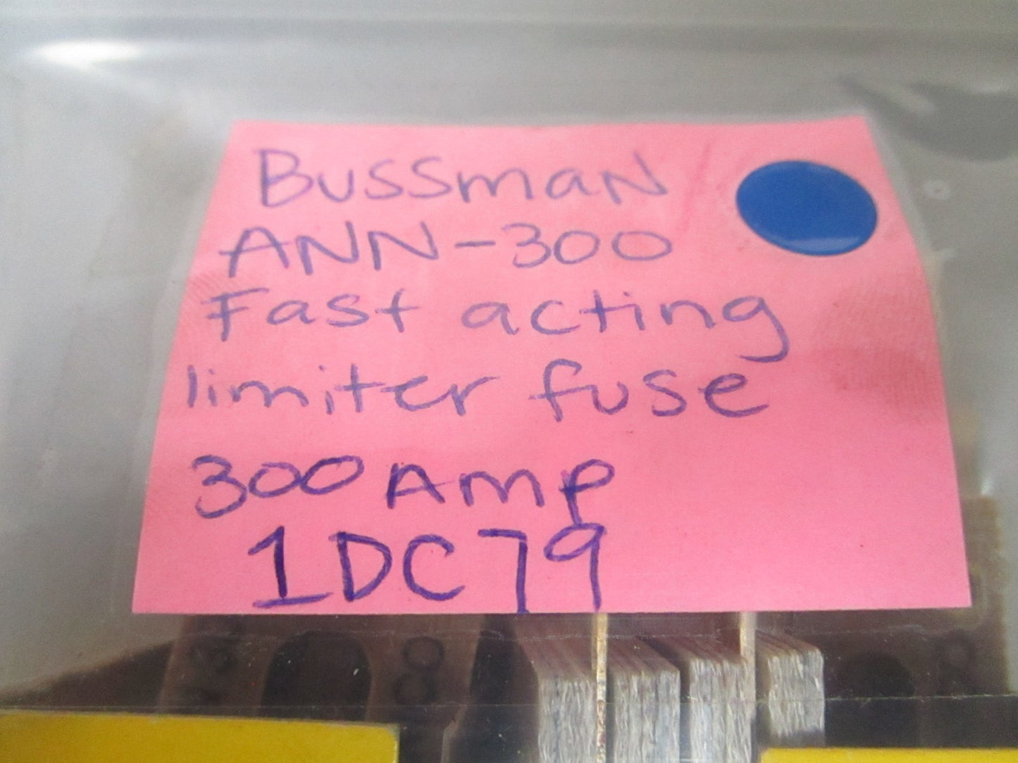 NEW OEM 1DC79 Bussman Ann-300 Fast Acting Limiter Fuse 300AMP 0720