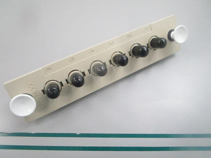 Corning NEW OEM FDC Connector Panel ST MM 62.5um FDC-CP1P-06-25 0810