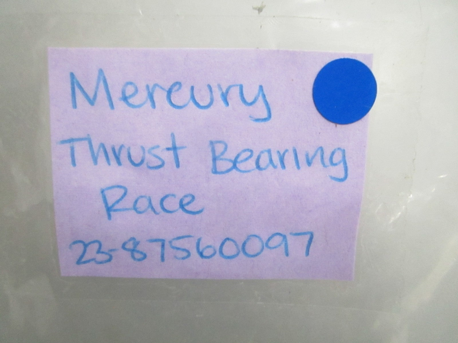 *NEW OEM* 0820 Mercury Quicksilver Thrust Bearing Race 23-87560097