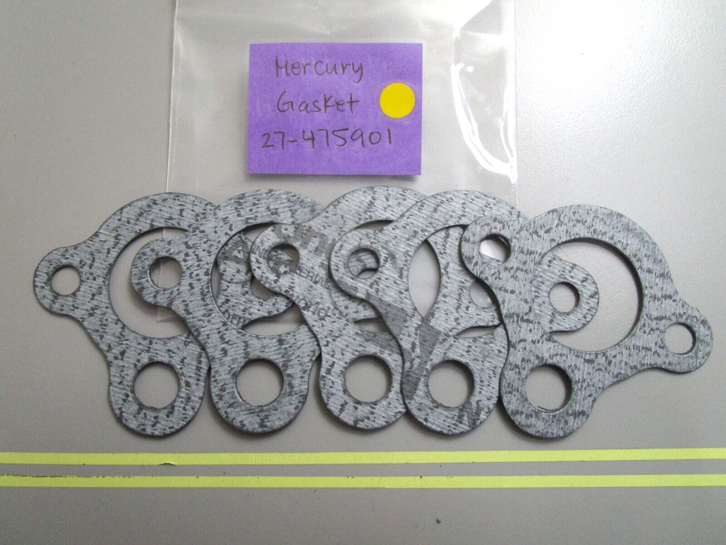 *NEW OEM* (LOT OF 5) 0750 Mercury Quicksilver GASKET 27-475901