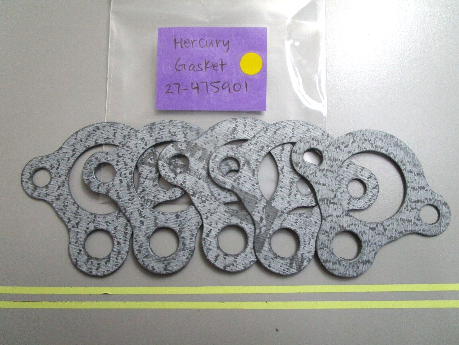 *NEW OEM* (LOT OF 5) 0750 Mercury Quicksilver GASKET 27-475901