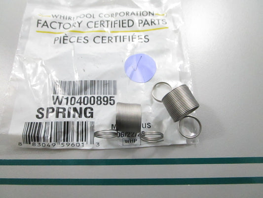 NEW OEM W10400895 Whirlpool 2 Spring Set 0810