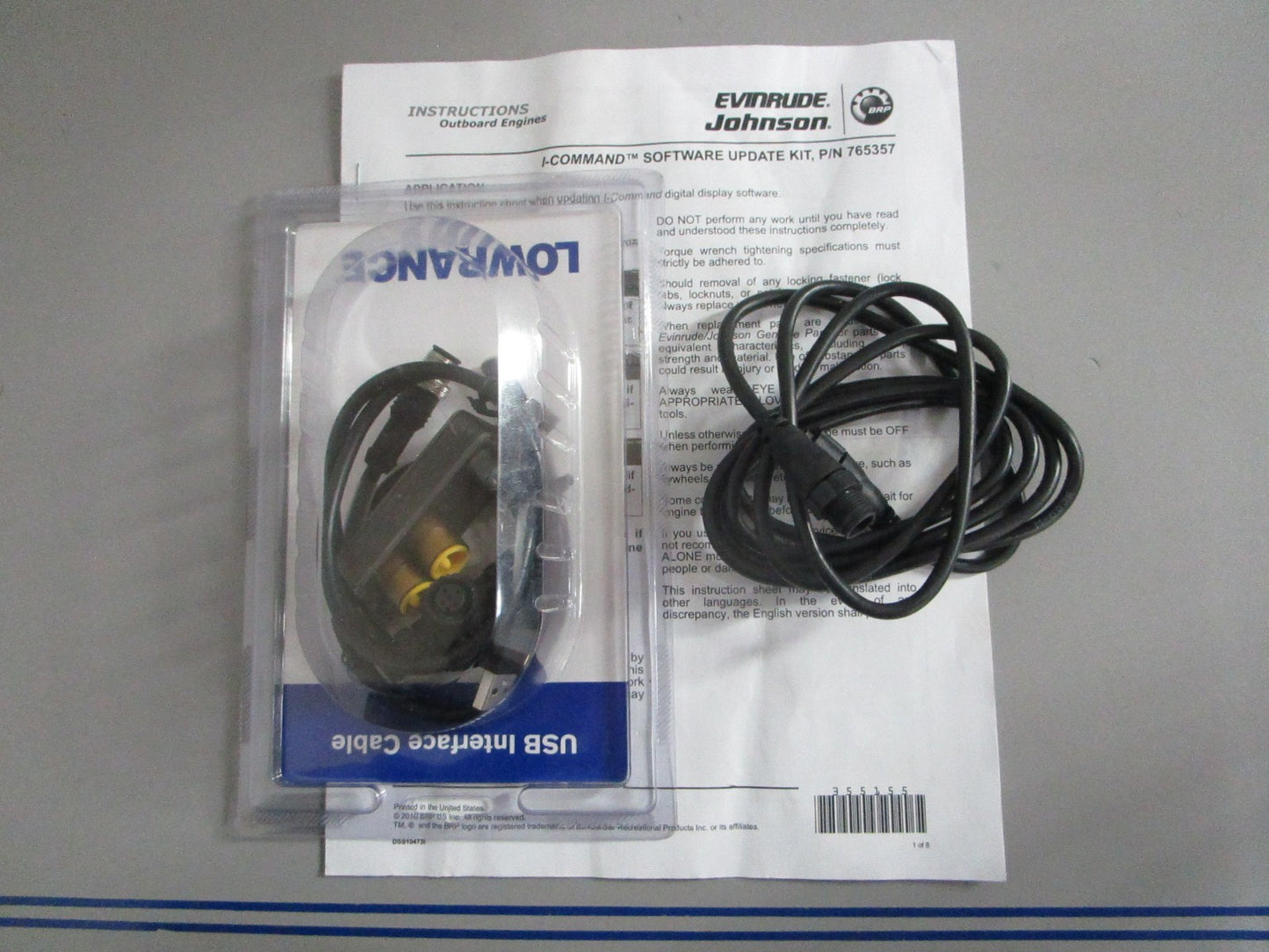 NEW OEM 765357 0765357 OMC Johnson Evinrude I-Comm Update Kit 0820