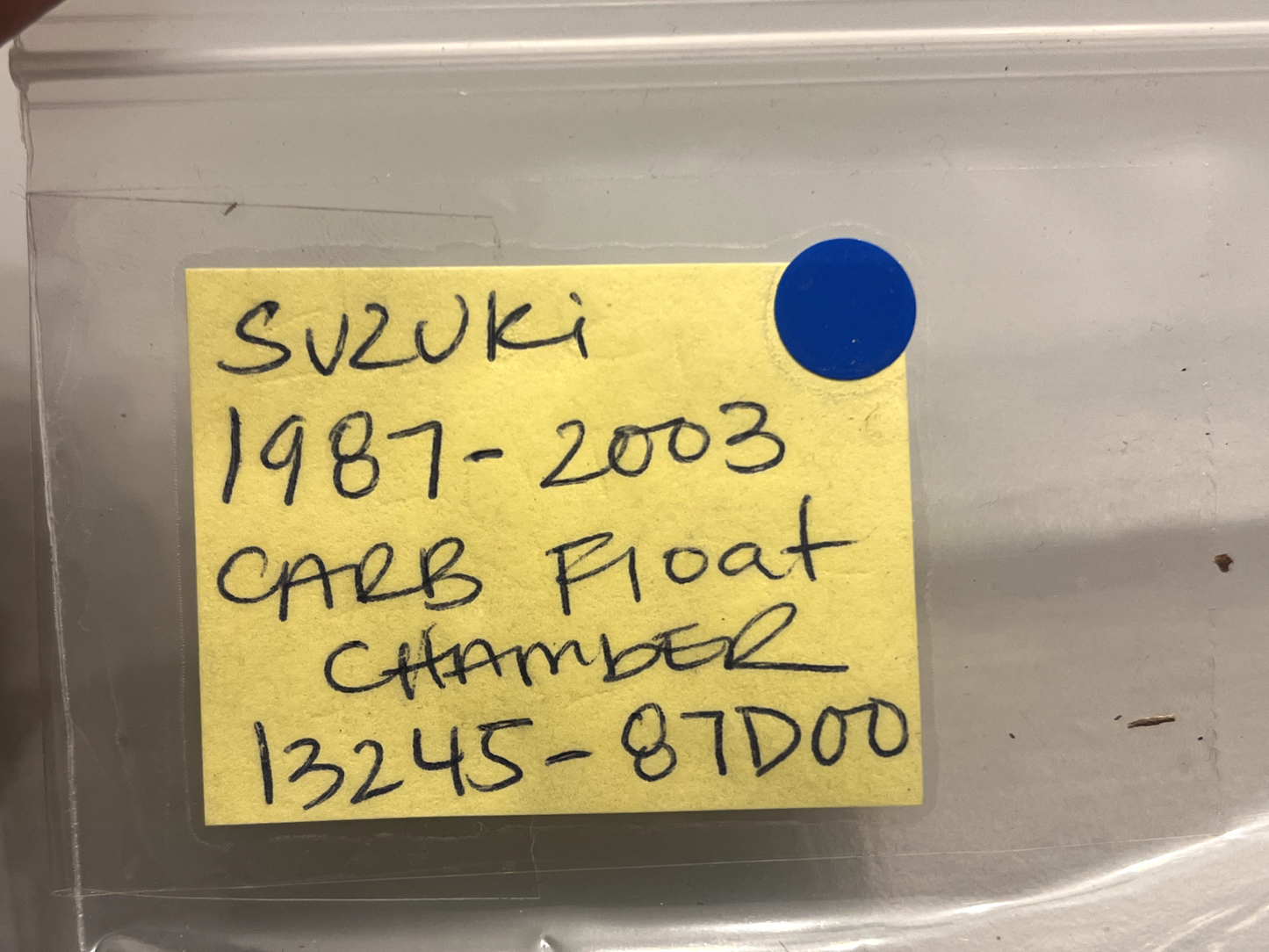 *NEW OEM* 0720 Suzuki 1987 - 2003 Carburetor Float Chamber 13245-87D00