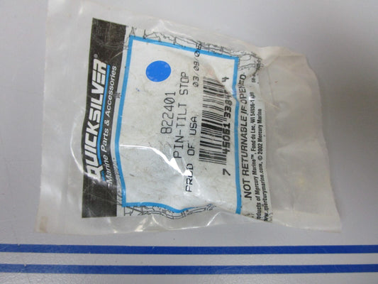 *NEW OEM* 0720 Mercury Quicksilver Tilt Stop Pin 822401