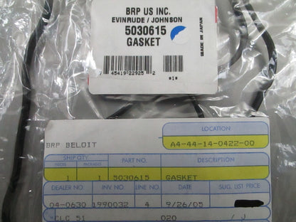 *NEW OEM* 0810 OMC Johnson Evinrude Gasket 5030615