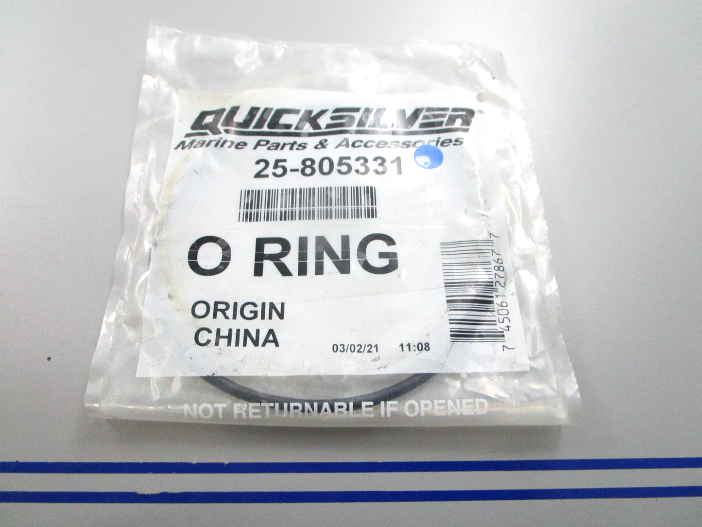 *NEW OEM* 0810 Mercury Quicksilver O-Ring 25-805331