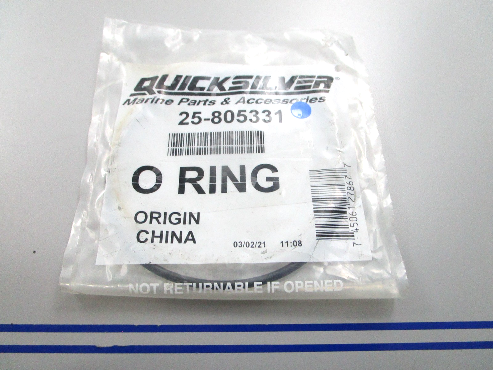 *NEW OEM* 0810 Mercury Quicksilver O-Ring 25-805331